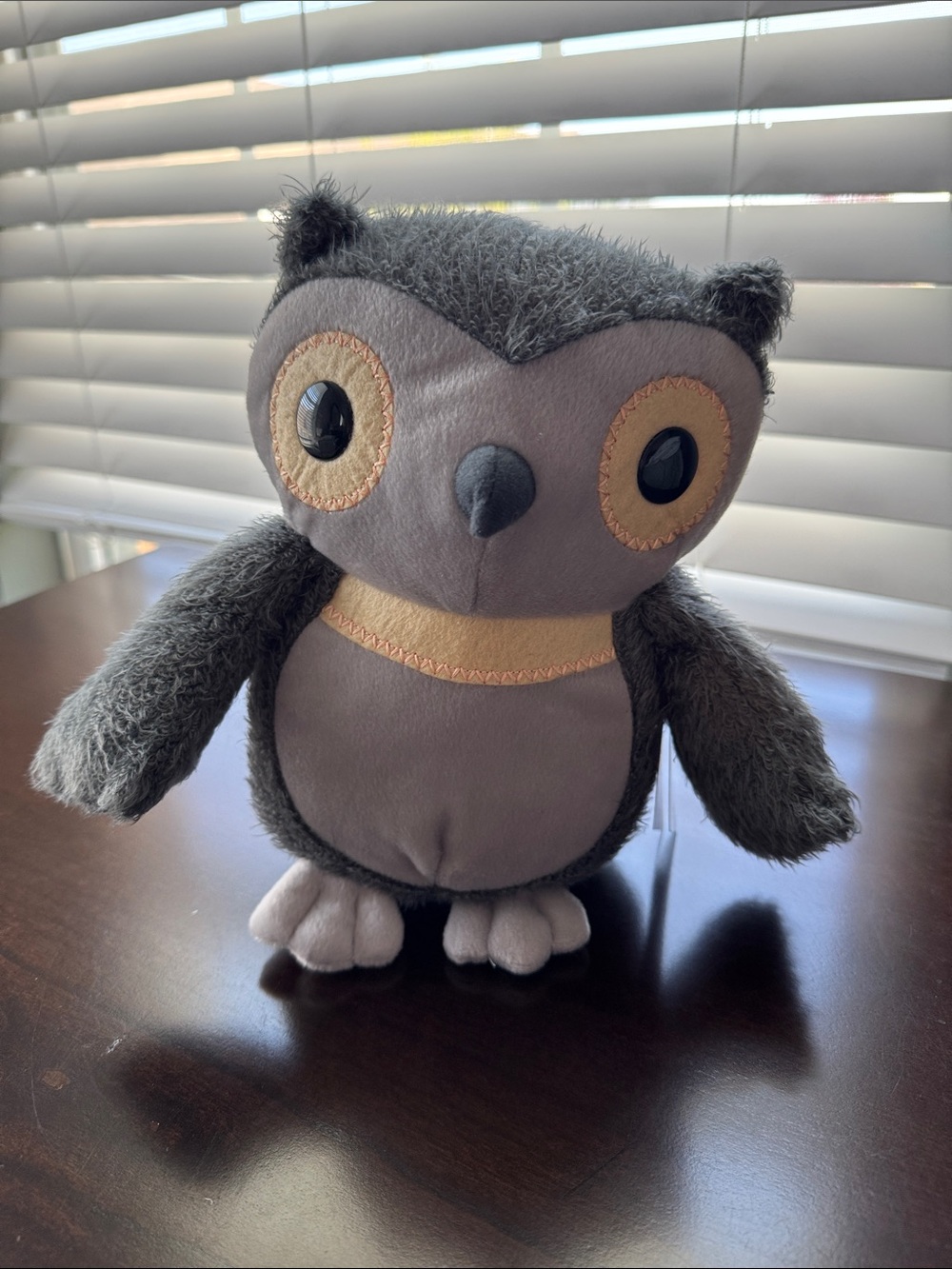 Kohls Cares Aesops Fables Grey Hooty Owl Plush Stuffed Animal Kids Gray Bird